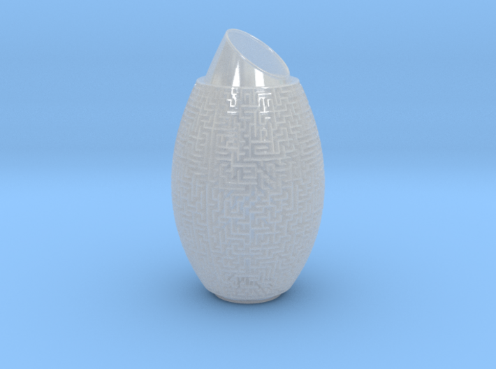 Maze Vase 3d printed