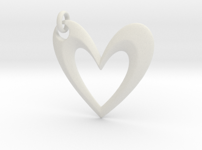 Simple Heart V 3d printed