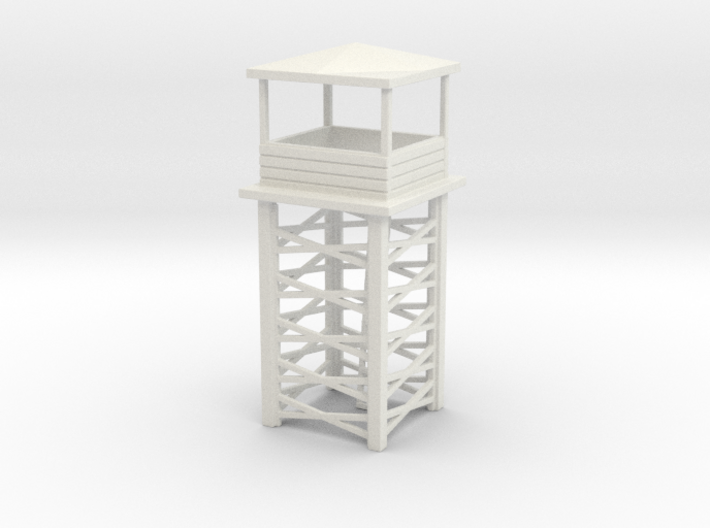 Wooden Watch Tower 1/144 3d printed