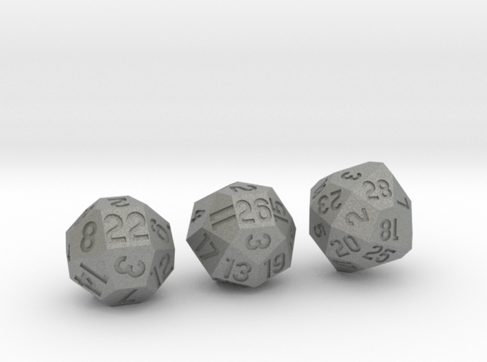 d22 d26 d28 dice bundle (old) 3d printed