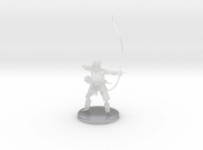 Skeleton Samurai Archer 3d printed 