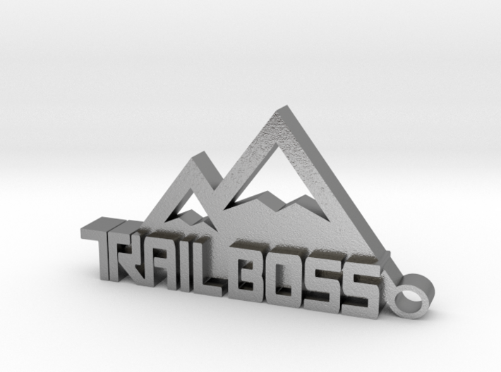 Trail Boss logo Keychain 3d printed