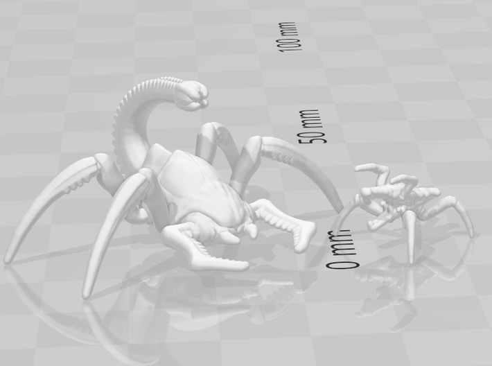 Starship Troopers Scorpion bug 6mm Infantry Epic 3d printed 