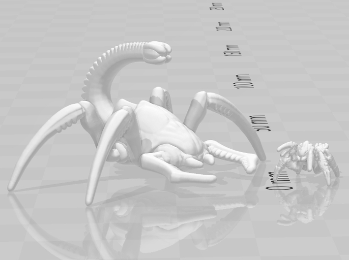 Starship Troopers Scorpion bug 6mm Infantry Epic 3d printed 
