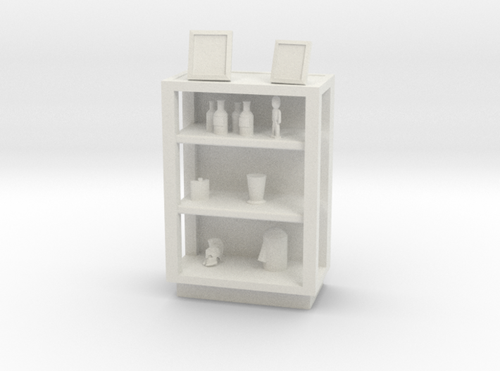 Bookcase 1:24 Scale 3d printed