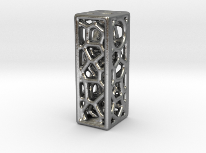 Bionic Necklace Pendant Design - Letter I 3d printed