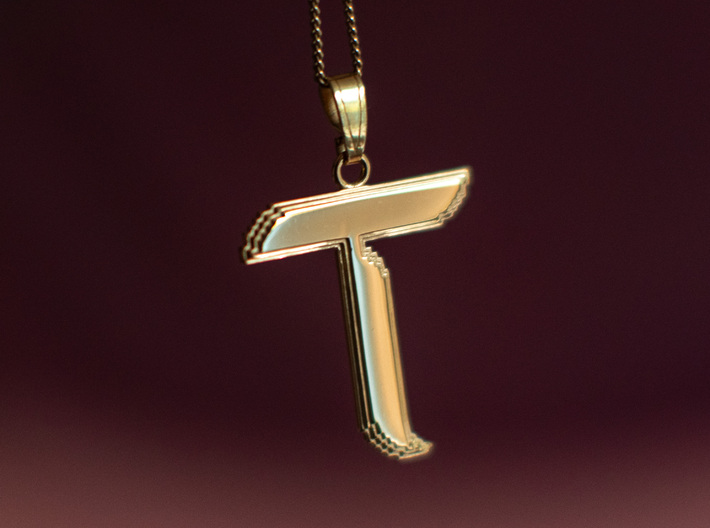 TAO Pixel Necklace 3d printed 