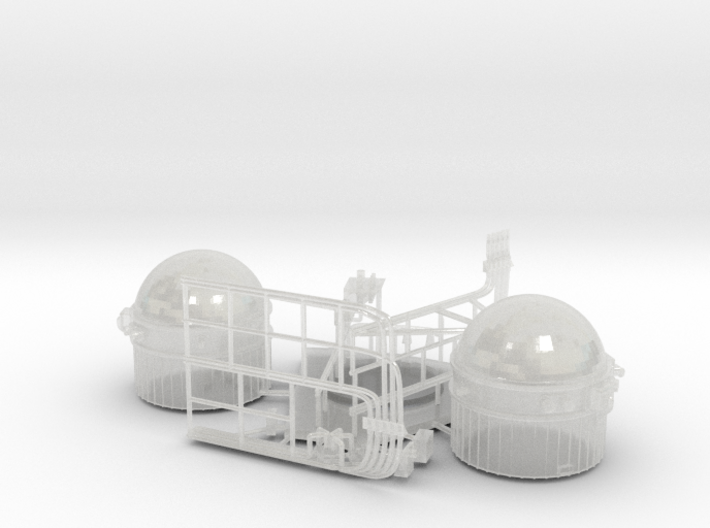 SM hydrogen tanks 3d printed