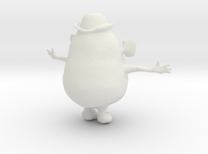 Mr Potatohead with better legs 3d printed