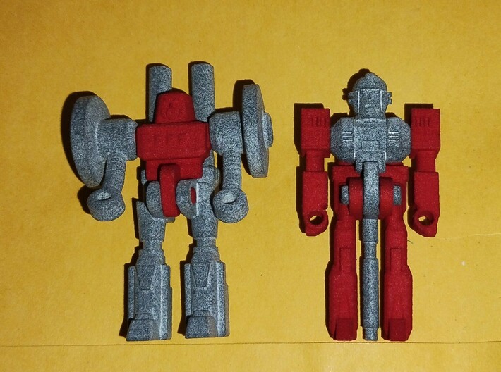 Cy-Kill  and Stylor RoGunners 3d printed Cy-Kill and Stylor 