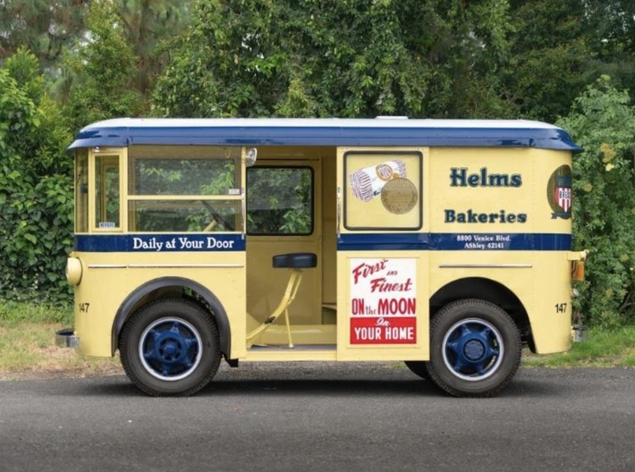 Helms Bakery Delivery Truck N scale 3d printed 