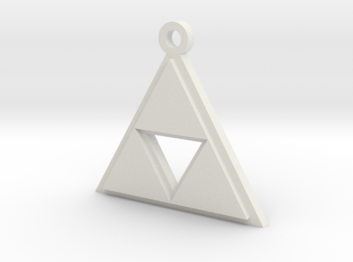 Zelda Triforce Pendant 3d printed