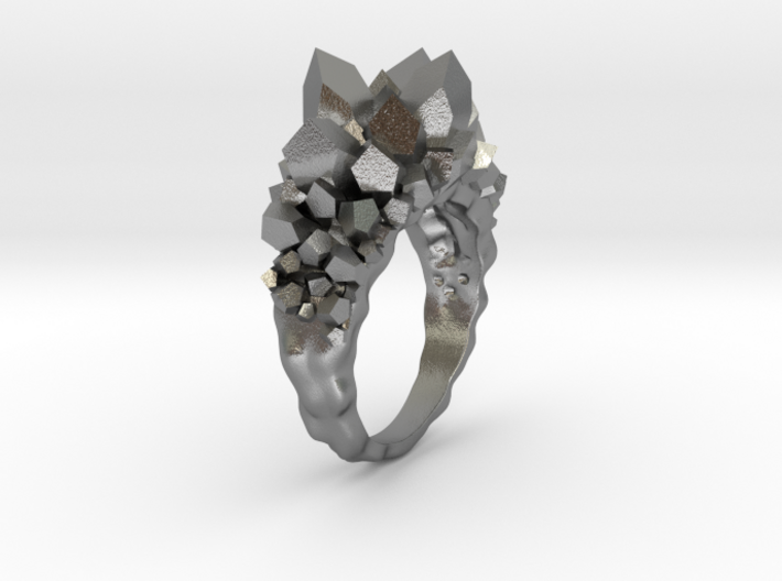 Crystal Ring size 9 3d printed