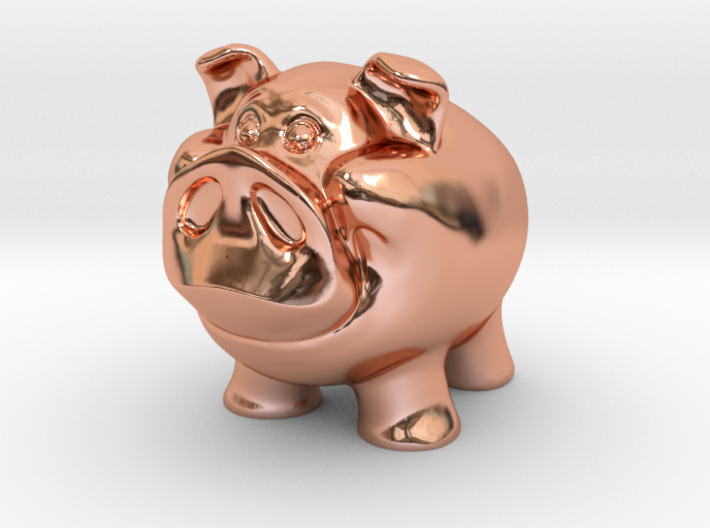 The Great Piggy Bank Adventure 3d printed