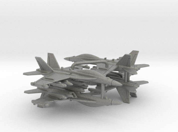1:350 Scale EA-18G (Gear Up) 3d printed