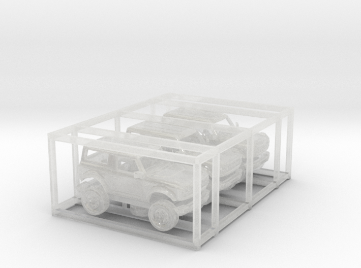 1/160 2021 Ford Bronco 2 Door 3 Car Set Kit 3d printed