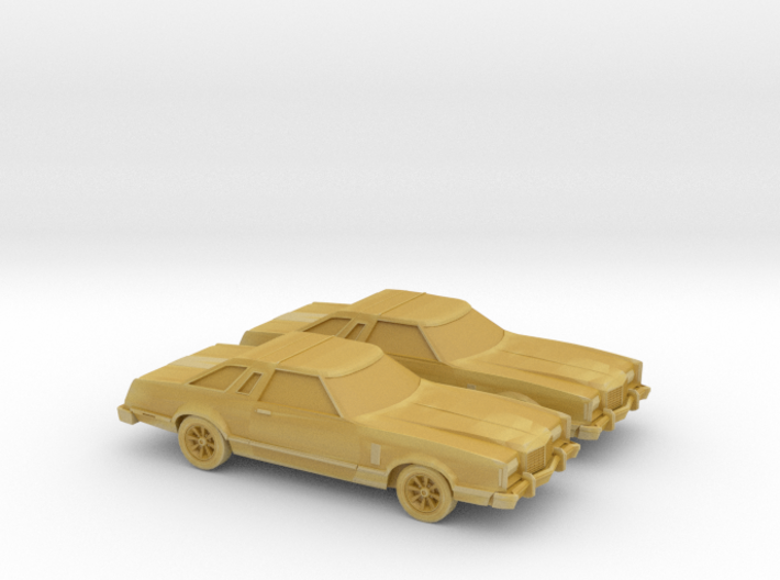 1/160 2X 1977 Ford Thunderbird 3d printed