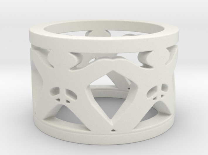 Intactivist Ring Size 6 3d printed