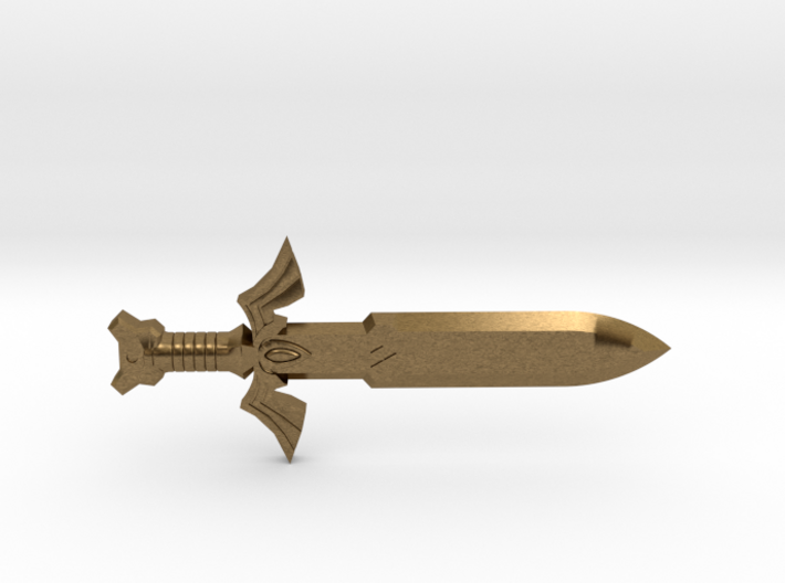 Toon Master Sword 3d printed