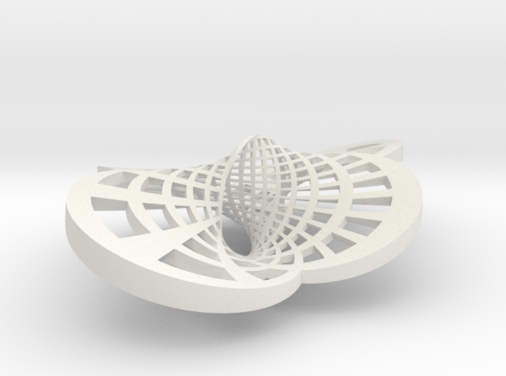 Round Möbius Strip (Large variant) 3d printed 