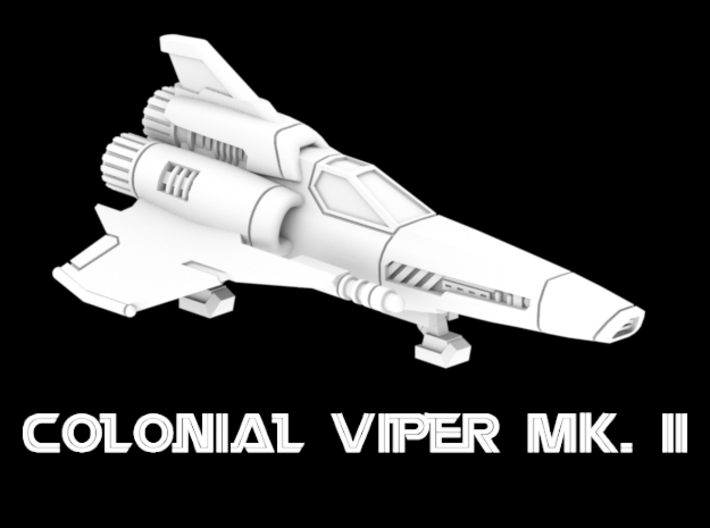 Colonial Viper Mk. II 3d printed