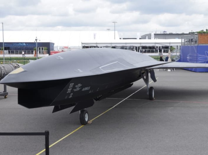 Airbus "Wingman" Tailless UAS Concept 3d printed 