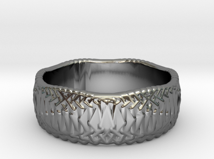 Ouroboros Ring Size 6.75 3d printed