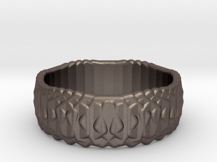 Ouroboros 36 Ring, Size 9.25 3d printed