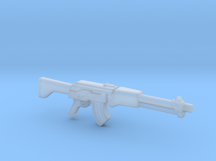 Assult rifle (28mm scale) 3d printed