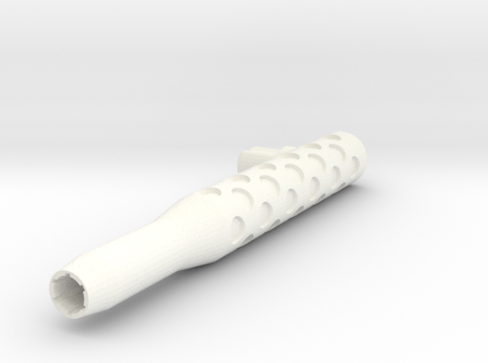 Exhaust Pipe Weapon Accessory 3d printed 