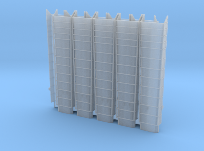 Coal Delivery Chute Narrow - Set of 10 - Nscale 3d printed