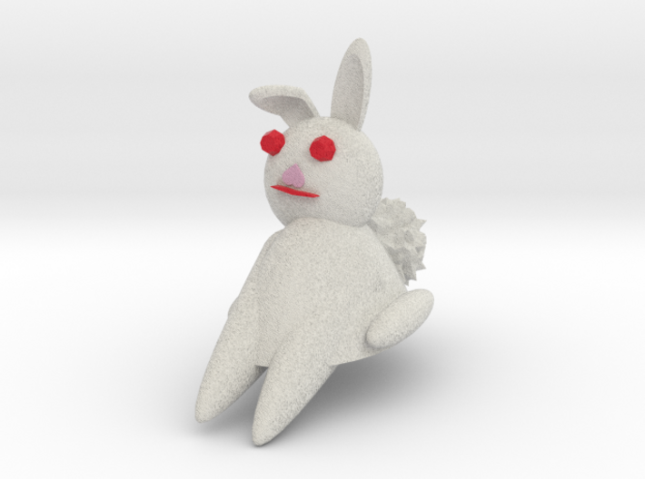 Bunny Rabbit Sitting 3d printed