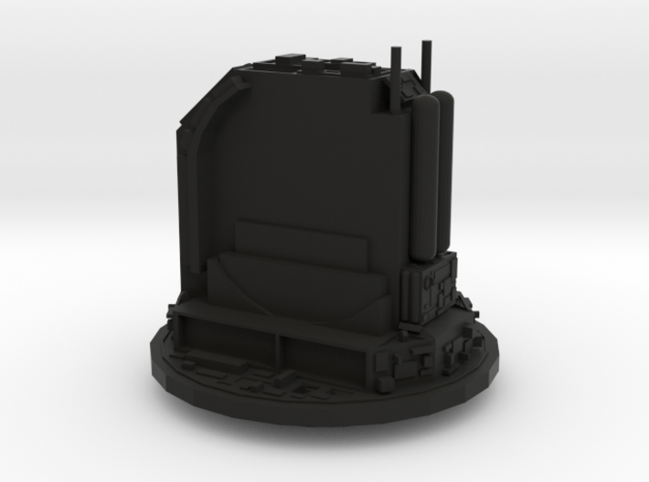 Rail gun turret - free 3d printed