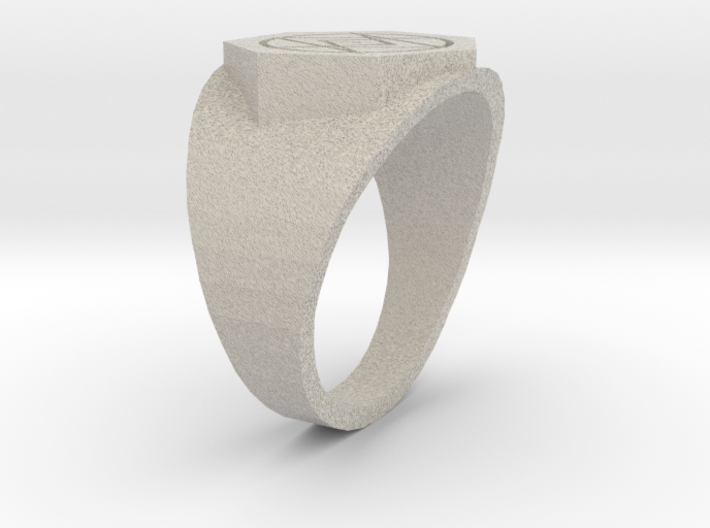 Deathless Ring 3d printed