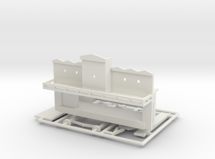 Spiel - game &quot;Steamboat&quot;-Derby 1:220 (z scale) 3d printed