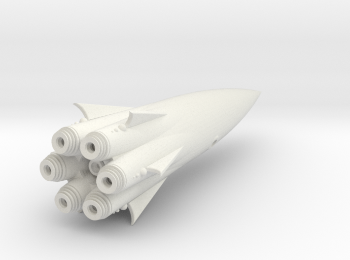 &quot;Cohete&quot; Class Fast Escort SpaceShip 3d printed