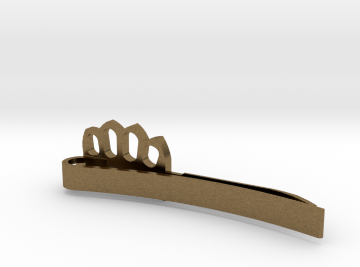 TRENCH KNIFE MONEY/TIE CLIP 3d printed