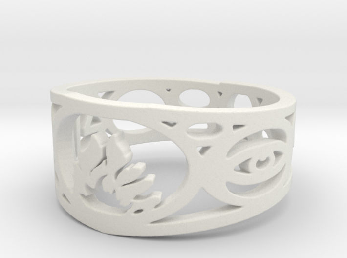 Divergent Ring Size 9.5 3d printed