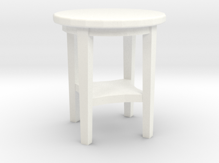 1:48 Round Table 3d printed 