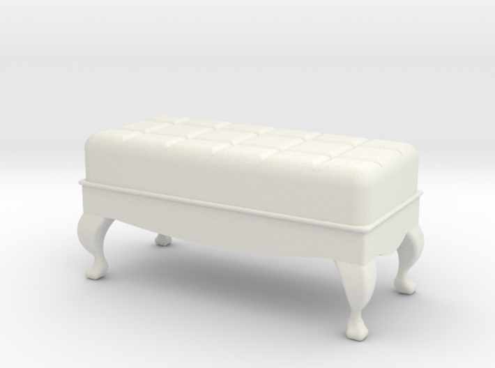 1:24 Tufted Ottoman 3d printed