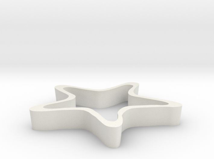 Starfish Cookie Cutter 3d printed
