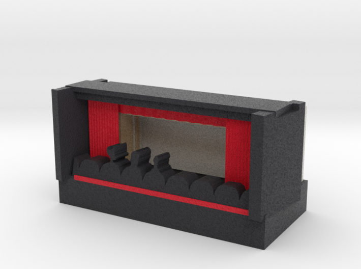 Dark Mystery Science Movie Theatre Iphone Theater 3d printed