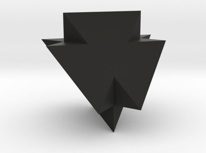 A Peculiar Polyhedron 3d printed
