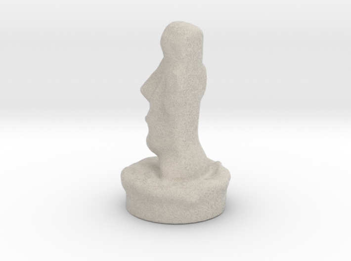 Easter Island Head Statue 3d printed