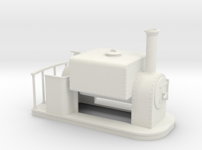 On16.5 old style Square saddle tank 3d printed