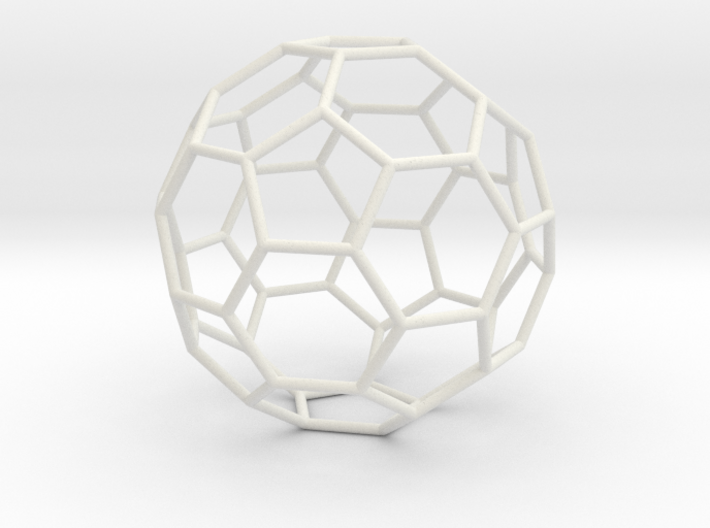TruncatedIcosahedron 100mm 3d printed
