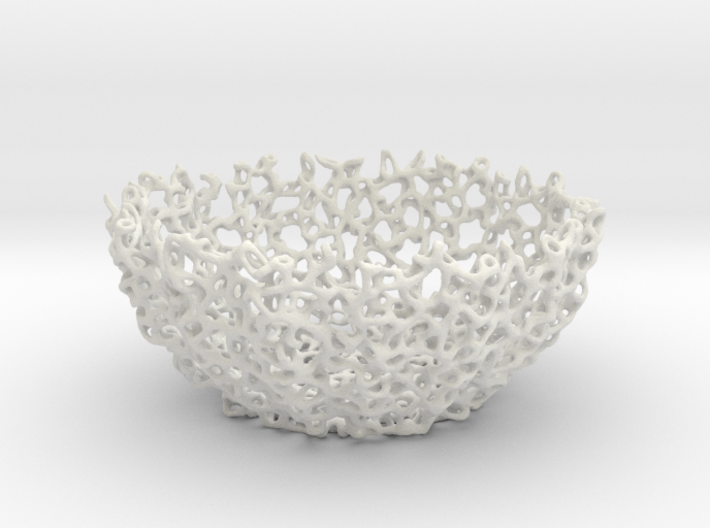 Mini Coral bowl 3d printed 