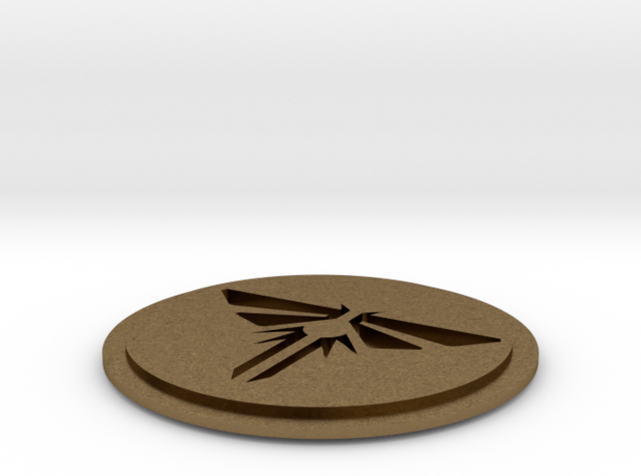The Last of Us Firefly pin 3/4&quot; Dia. 3d printed