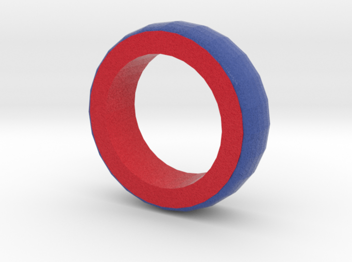 blue And red Bracelet 2 3d printed