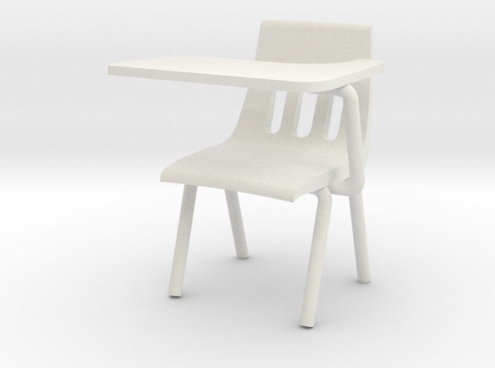 1:24 Scale - Classroom Chair 3d printed